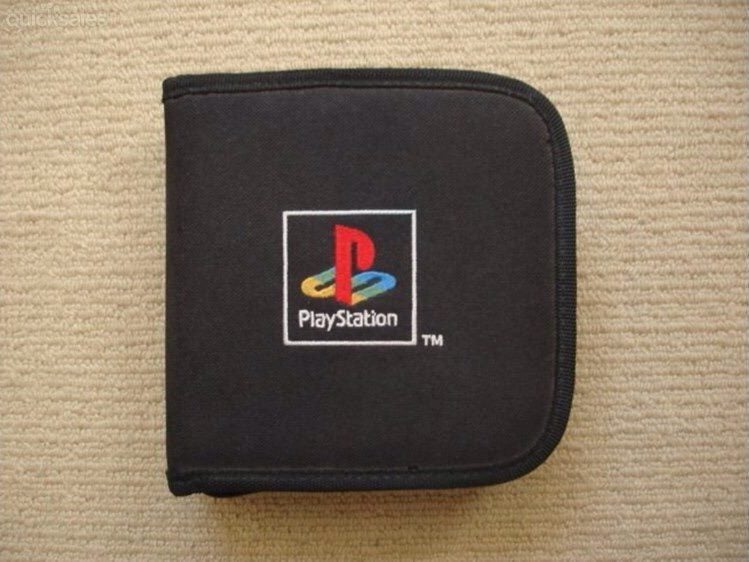 Genuine Original Sony PlayStation 1 CD Wallet / Case - Good Condition [PS1] Carousel 1