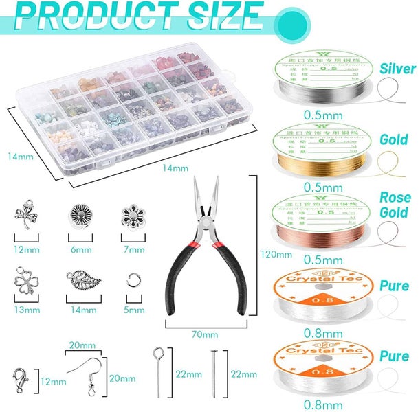 Crystal Ring Making Kit Size Ring Measuring Tool Gauge Set62937635008386111