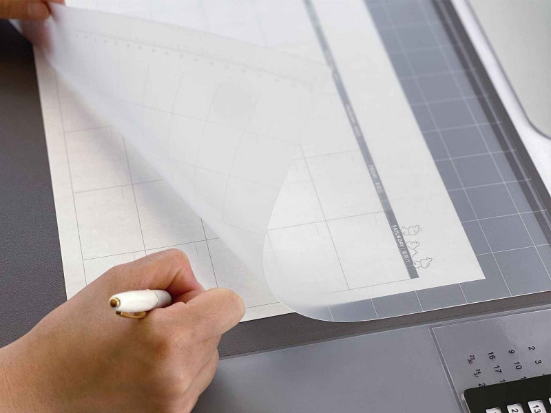 Grey Office Mouse Mat with Waterproof PVC Cover and Visible Pocket for Card Carousel 2