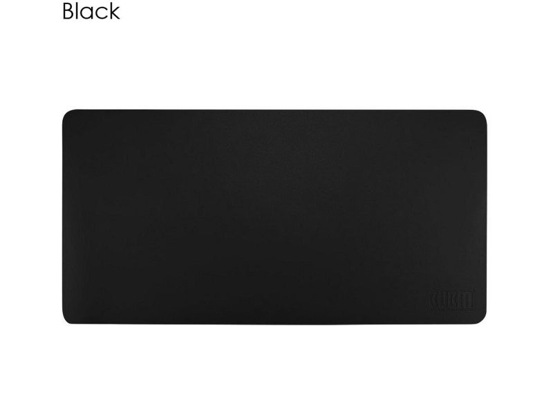 Double Side Colour Leather Desk Protecter Mouse Pad Black Carousel 2