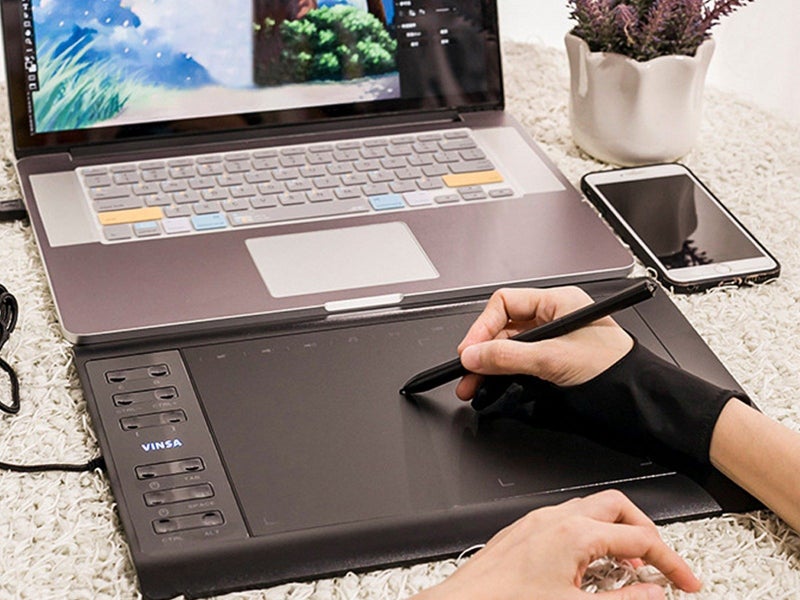1060 Plus Digital Graphics Drawing Tablet with Stylus Carousel 3