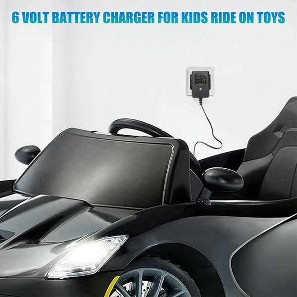 6V/12V Kids Car Battery Charger Electric Toy motorcycle Scooter Power AC Adapter Carousel 13