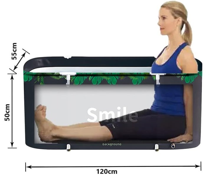Soaking Tub|Portable Bath| Bucket Folding Bath Adult Child Ice/Hot Bath -120cm Carousel 2