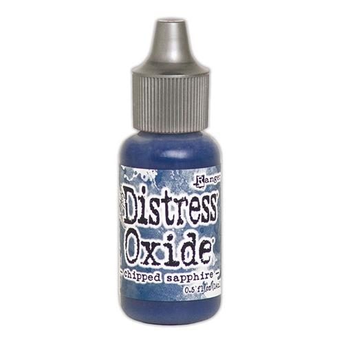 Ranger Ink Tim Holtz Distress Oxides Reinkers Chipped Sapphire Carousel 1
