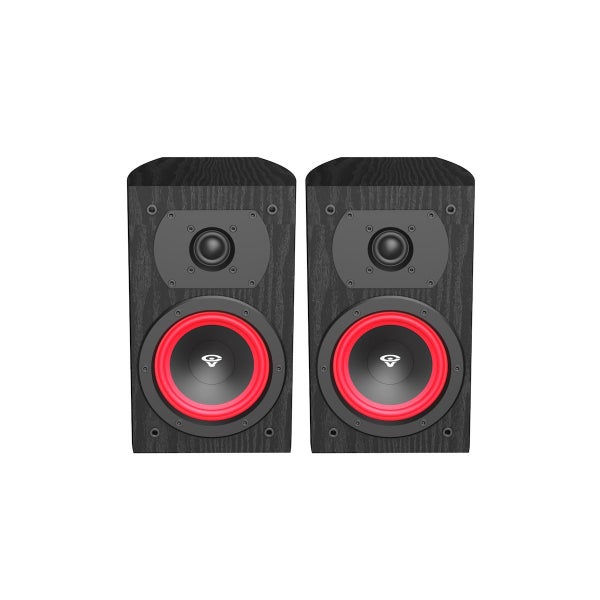 Cerwin Vega La Series Home Audio 4" 2-Way Bookshelf Speaker Pair Black Carousel 2