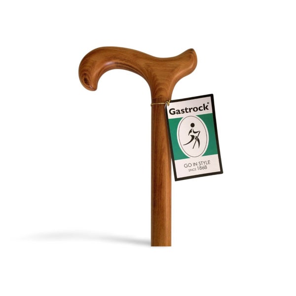 Scorched Beech Cane - Handcrafted Natural Wood Walking Stick Carousel 2
