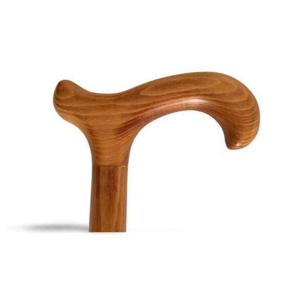 Scorched Beech Cane - Handcrafted Natural Wood Walking Stick Carousel 1