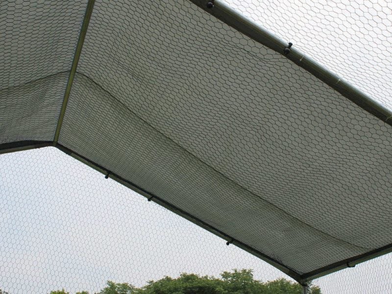 Large Metal Chicken Coop -6m x 3m Carousel 2