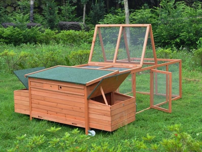 Rabbit Hutch With Run XXXL Carousel 2