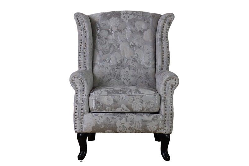 TNC Wing Chair, Silver Grey Carousel 2