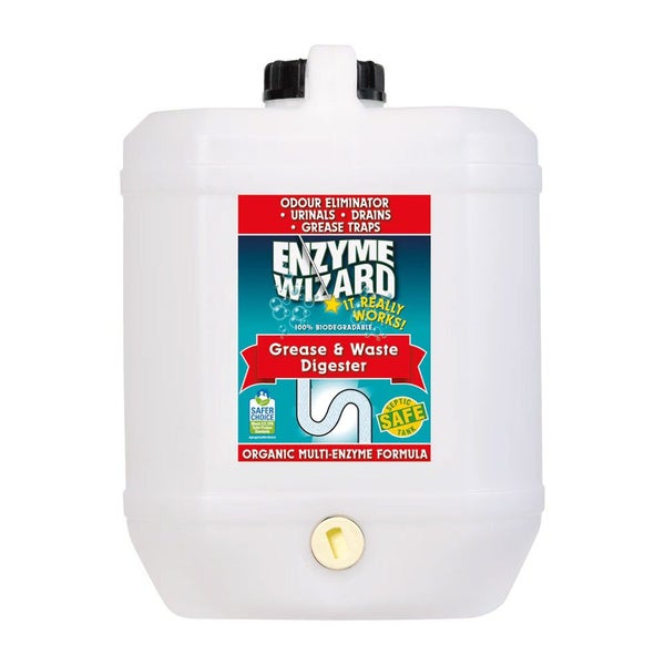 Enzyme Wizard Organic No Rinse Hard Floor Surface Tile Cleaner Spray Refill 10L Carousel 1