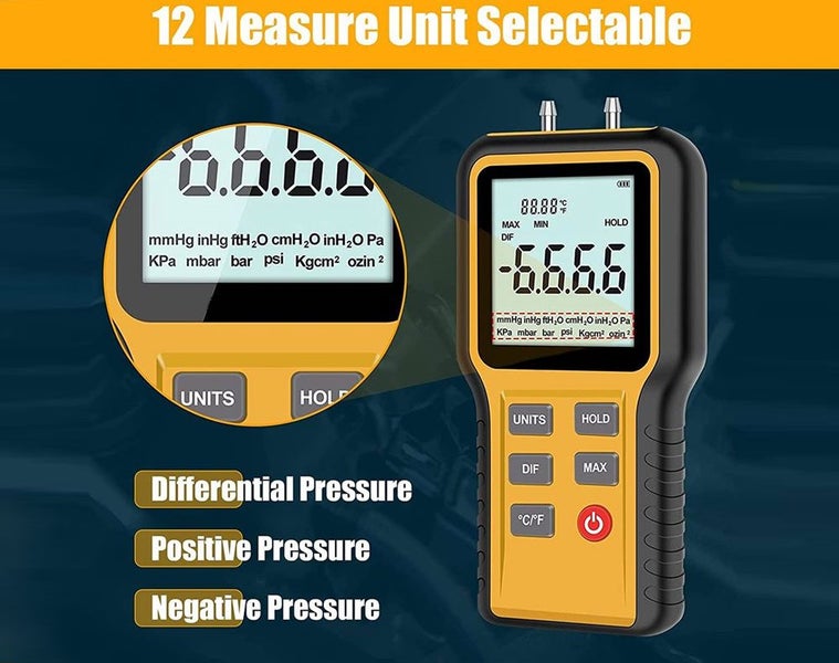 Digital Manometer Gas Carousel 2