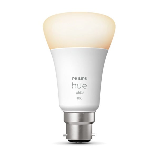 Philips Hue 9.5W LED A60 Wireless B22 Soft White Light Bulb w Bluetooth 110mm Carousel 1