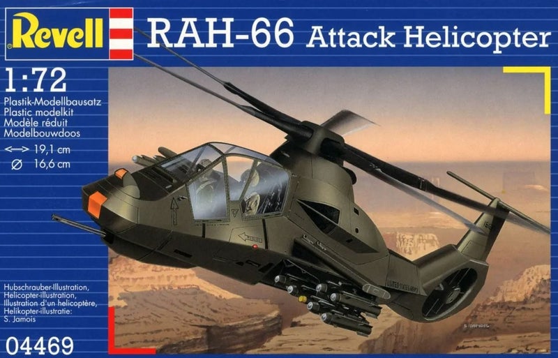 Revell 1:72 04469 RAH-66 Attack Helicopter Carousel 1