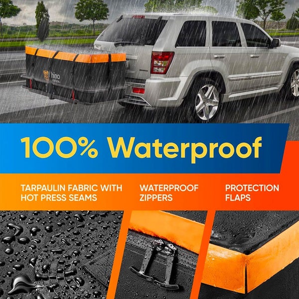 Rhino BagMate Heavy Duty Military-Grade Waterproof Hitch Cargo Carrier Bag 570L Carousel 2
