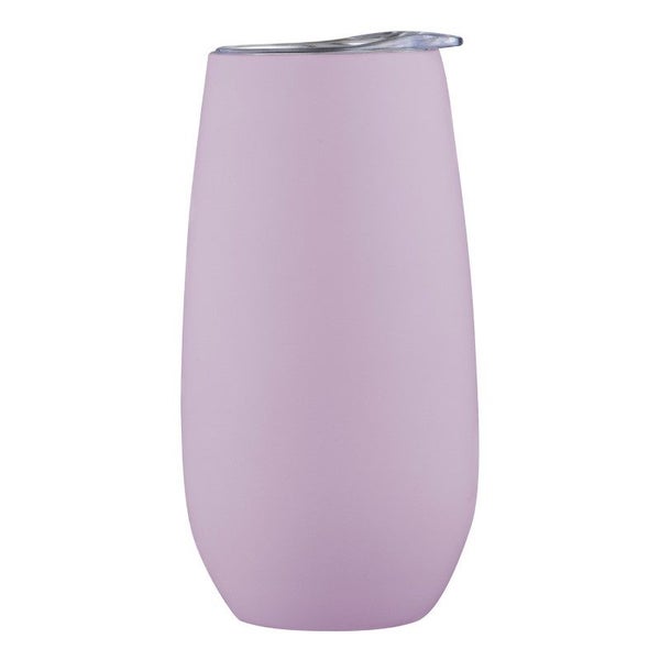 Double Wall Insulated Champagne Tumbler - 180ml - Pink Carousel 2