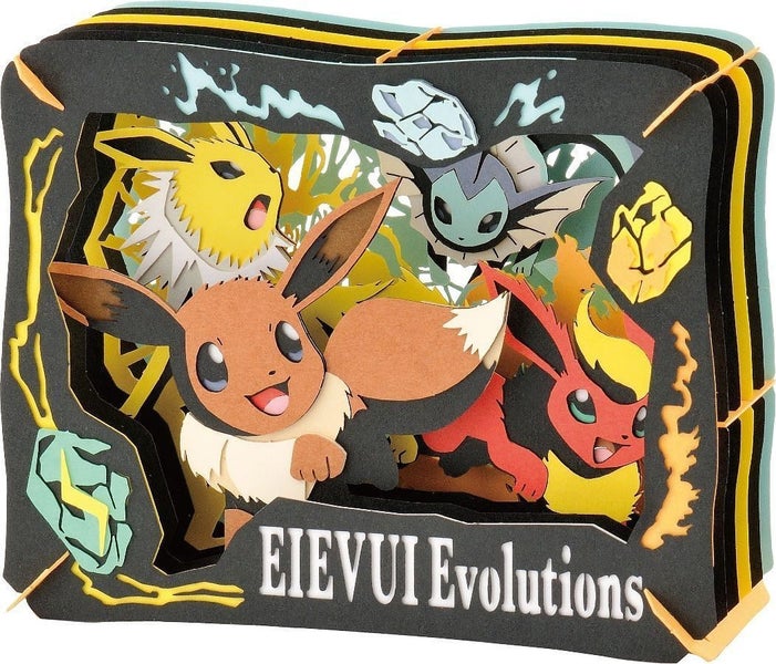 Pokemon: Paper Theater: Eevee Evolutions Carousel 2