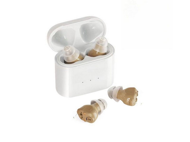 Rechargeable Hearing Aids for Adults and Seniors Beige Carousel 1