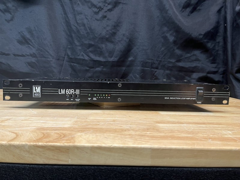 LM Audio LM 60R-II 60VA Induction Loop Amplifier Carousel 1