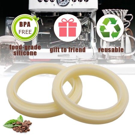 2PCS 54mm Silicone Steam Ring for Breville Espresso Machine 878/870/860/880/810/ Carousel 7