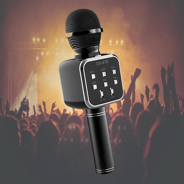 DS 878 Wireless Bluetooth Microphone with Built-in HIFI Speaker For iPhone an... Carousel 10