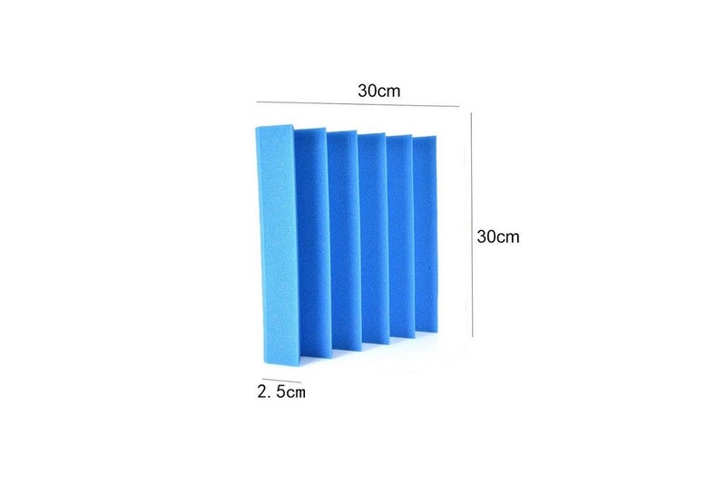 12 Pack Studio Acoustic Foam Sound Absorbtion Proofing Panel Wedge Soundproof-Bl Carousel 4