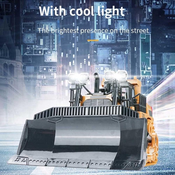 1:20 Alloy Bulldozer RC: 9-Channels, Lights & Sound! Carousel 2
