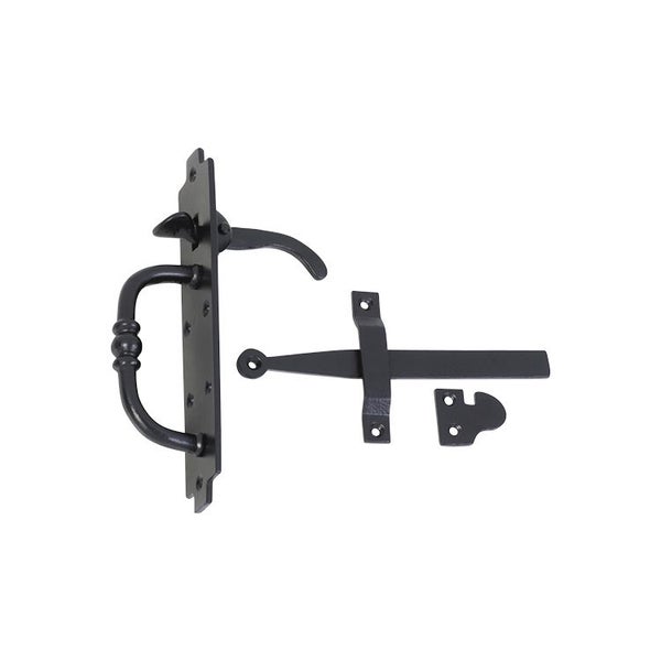 Tradco 1916MB Suffolk Latch MI Matt Black Carousel 1