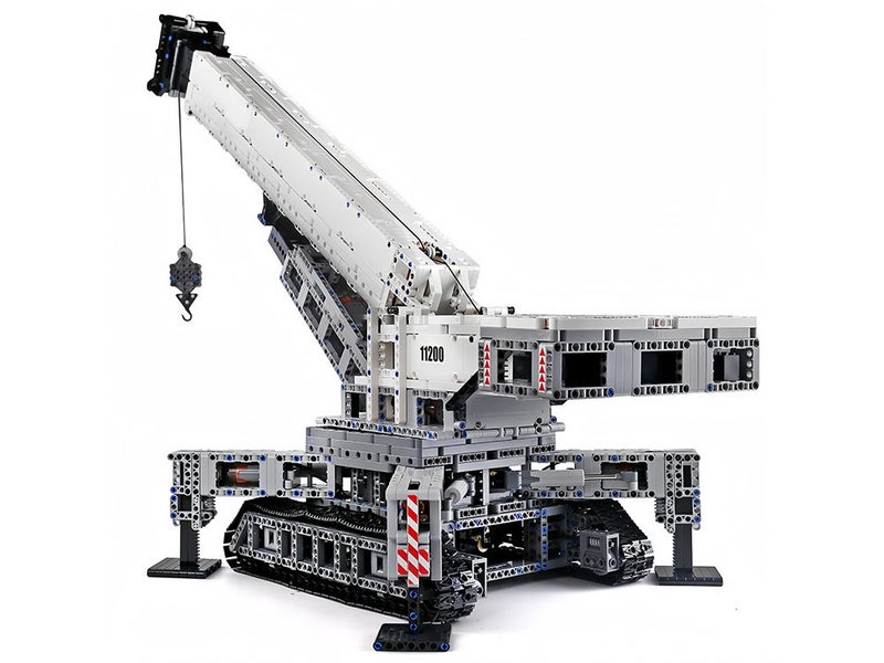 Mobile Crane Truck Building Blocks Kits Construction Vehicles Model for Adults Carousel 2