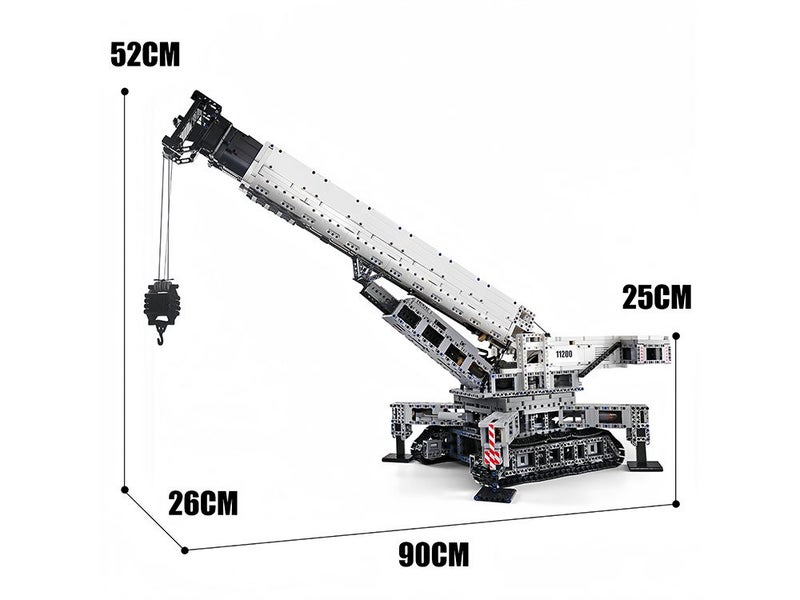 Mobile Crane Truck Building Blocks Kits Construction Vehicles Model for Adults Carousel 6
