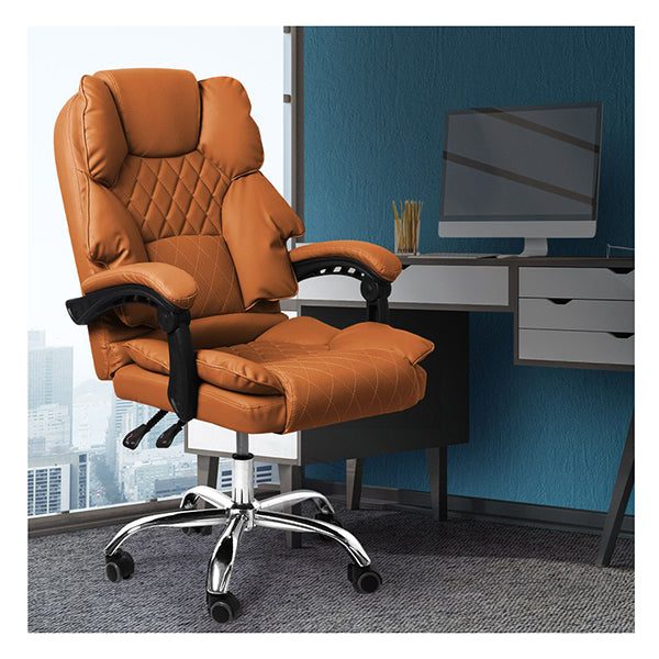 Gaming Chair Office Computer Seat Pu Leather Executive Recliner Carousel 6