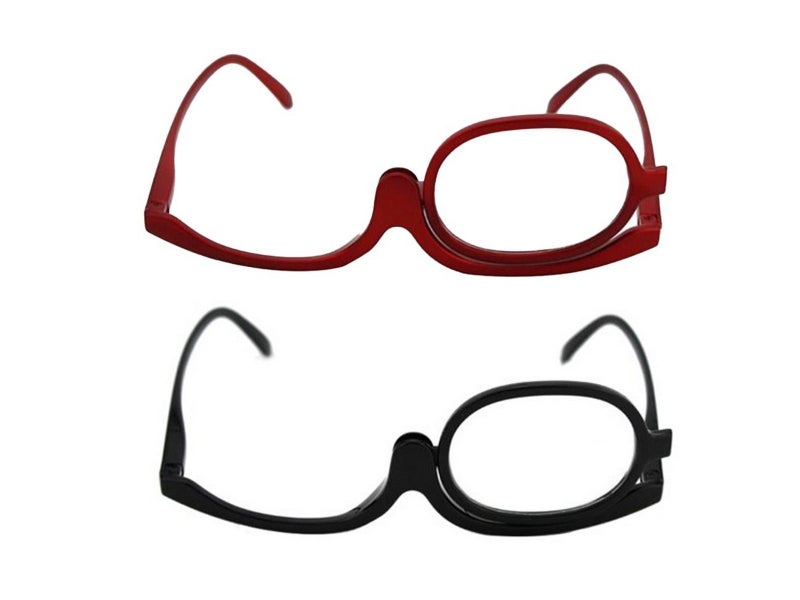 2Pcs +1.0 Reading Glasses Magnifying Eyeglasses Hands Free Magnifier Eyeglasses Carousel 2