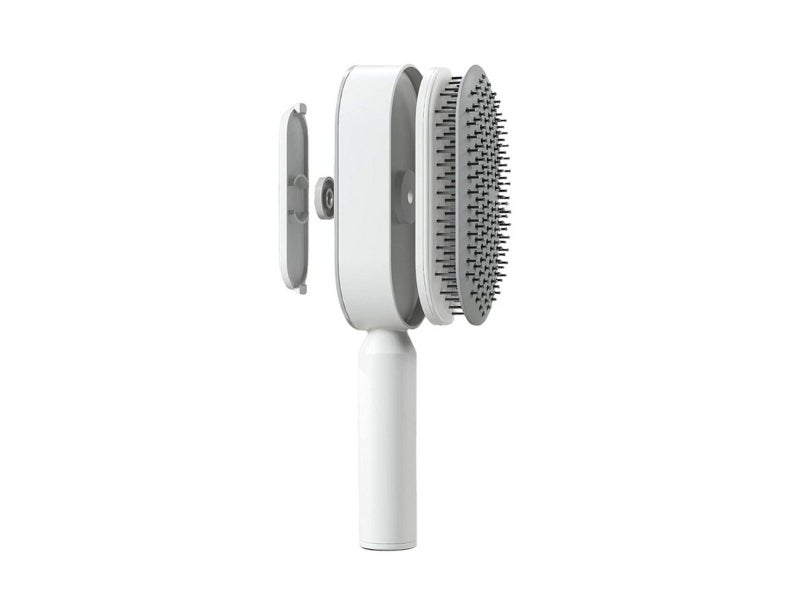 Self Cleaning Hair Brush for Women Cleaning Massage Hair Comb with Holder Carousel 2