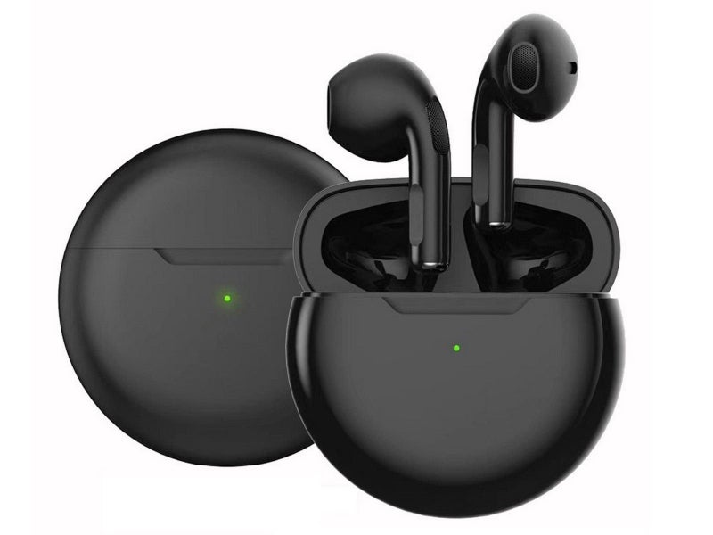 Wireless Bluetooth Headphones Sports Earbuds with Charging Case Black Carousel 1