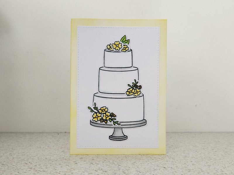 Handmade Card - Wedding Carousel 5