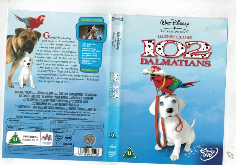 102 Dalmations, Disney Carousel 1