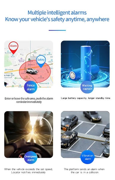 Car GPS Tracker 4G Vehicle Locator Real-time Magnetic GPS Tracker Carousel 7