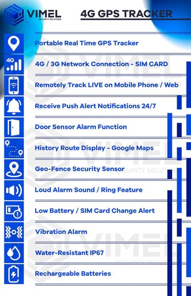 4G GPS Tracker Alarm System Door Sensor Flat Apartment Home House Carousel 2