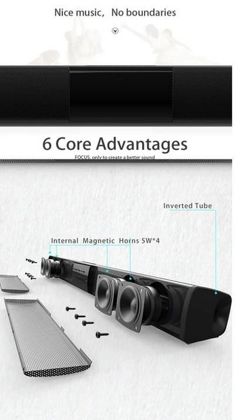 Bluetooth Speaker Sound Bar (Computer or TV) Carousel 2