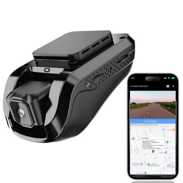 4G Dash Camera Hardwired GPS Tracker Vehicle Security Parking SIM card Carousel 1