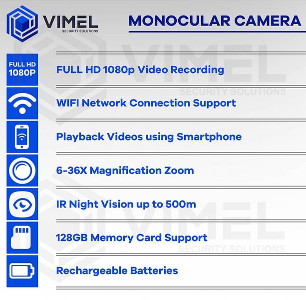 Wildlife Monocular Camera IR Night Vision 36X Creative Night Vision Hunting Carousel 2