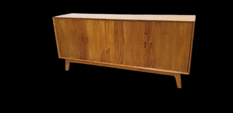 RETRO TEAK BUFFET / SIDE TABLE- ENTERTAINMENT UNIT- Carousel 2