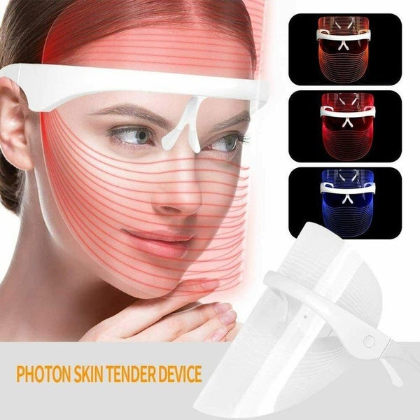 LED Light Photon Therapy Mask Facial Neck Anti-aging Treatment Carousel 5