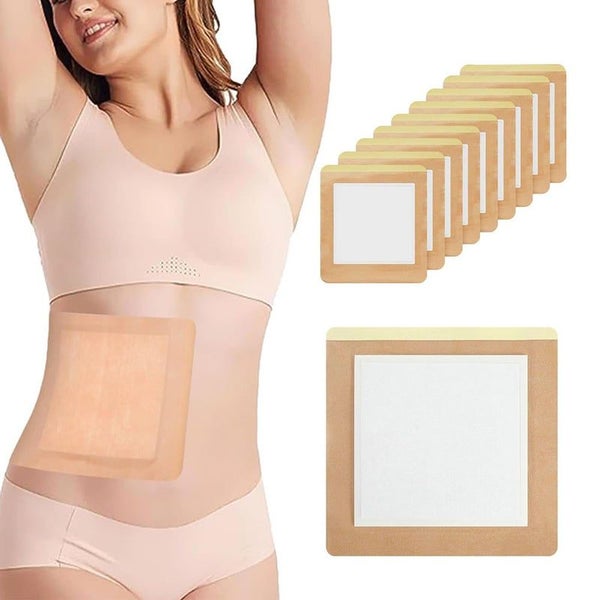 10Pcs Self-Adhesive Castor Oil Pack Wrap Castor Oil Pack for Sensitive Skin Carousel 1