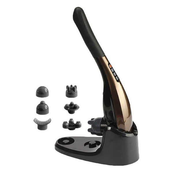 Cordless Electric Handheld Deep Tissue Massager Rechargeable Full Body Carousel 2