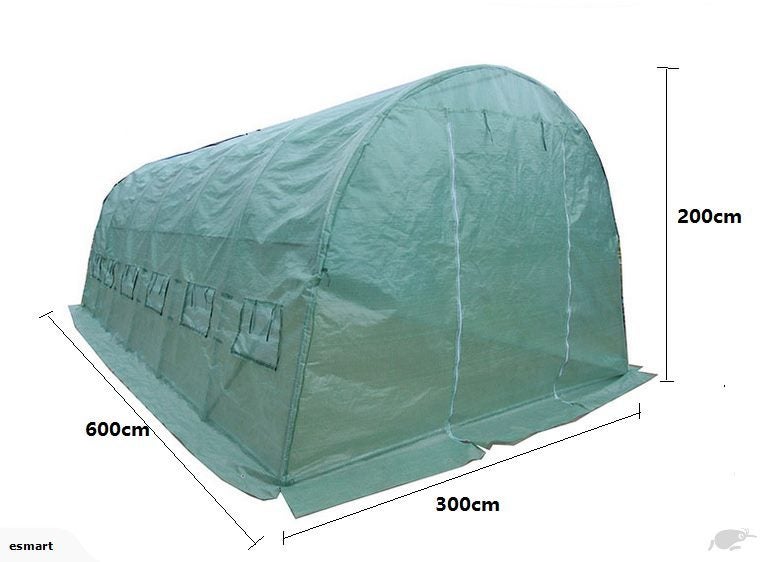 600cm*300cm*200cm Tunnel GREENHOUSE Carousel 2