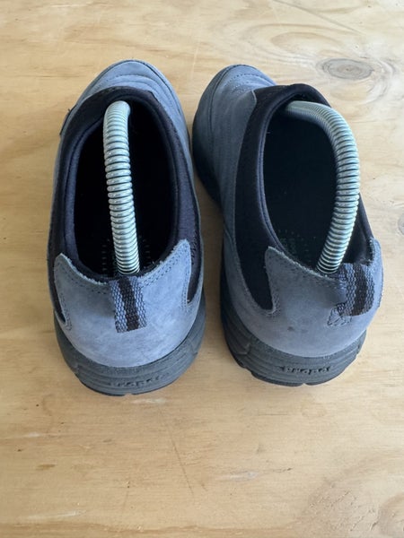 Propet Blue Suede Wash and Wear Slip Ons W3851 Size 7 1/2 Carousel 2