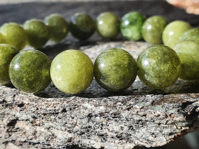 JADE CRYSTAL BEADED BRACELET ABUNDANCE LOVE and GOOD LUCK (NZ MADE) Afterpay Carousel 2