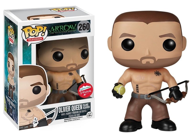 Oliver Queen (Island Scarred) Funko Pop Vinyl Carousel 1