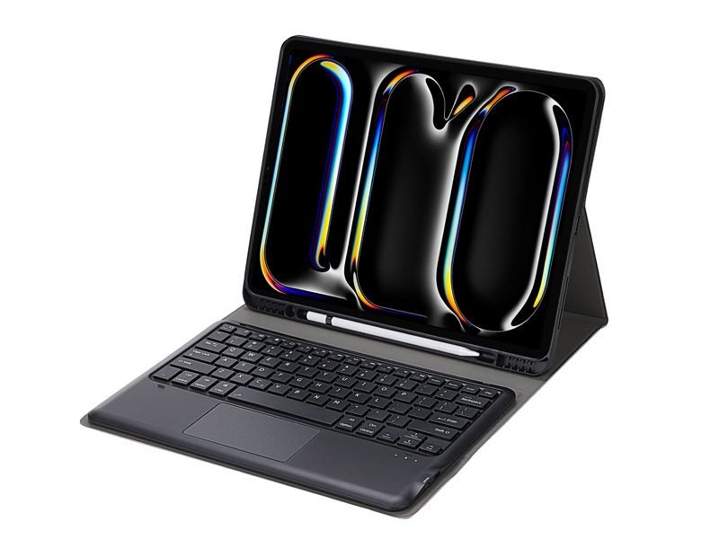 Wireless Keyboard Case Cover for iPad Pro 13 Inch 2024 with Trackpad Carousel 5